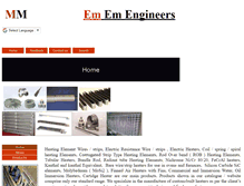 Tablet Screenshot of heatingelements.mmfurnaces.com